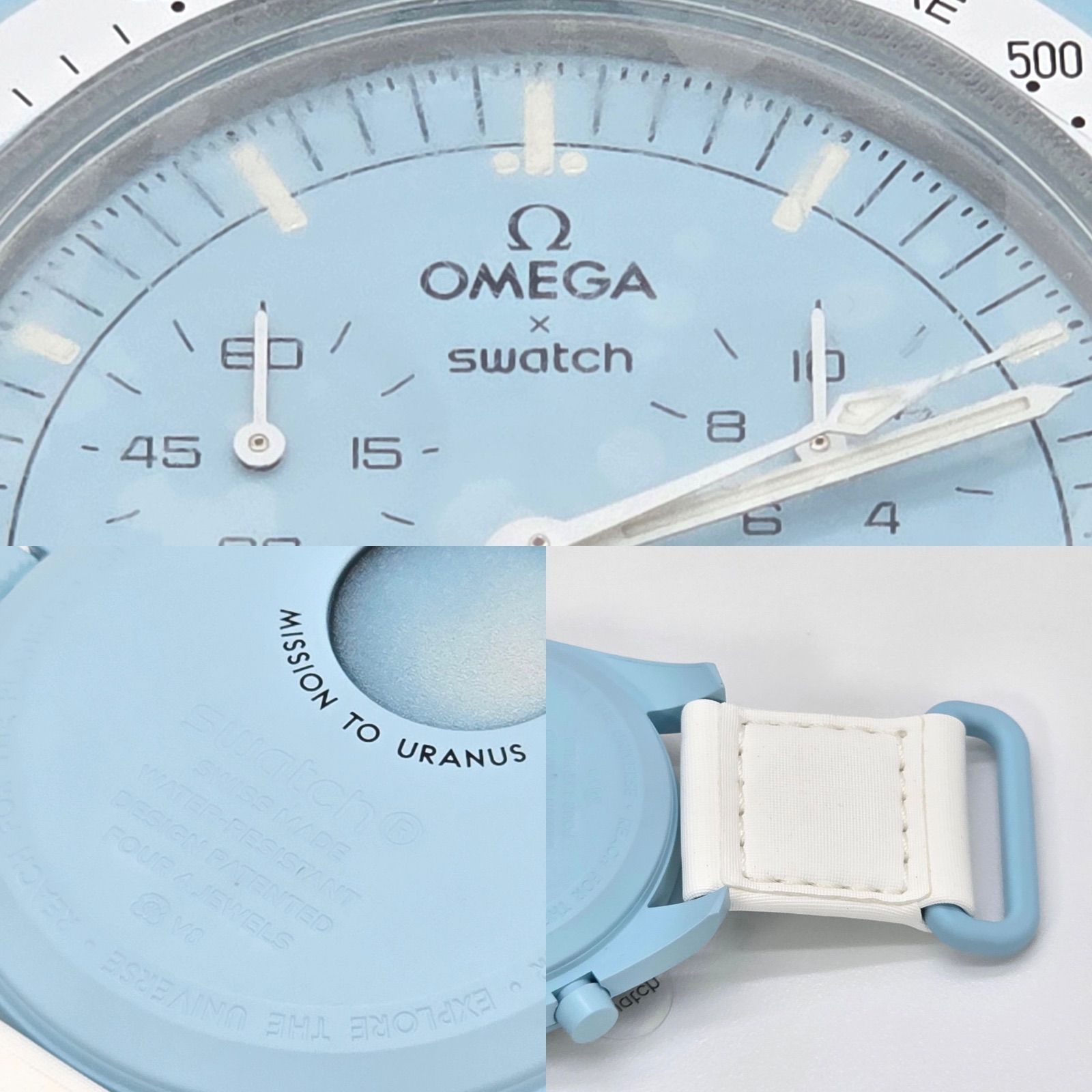OMEGA x Swatch オメガ x スウォッチ MISSION TO URANUS クロノグラフ 