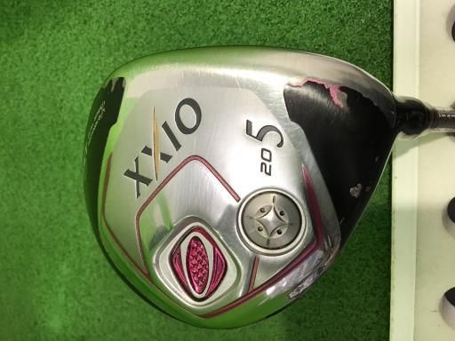 ダンロップ XXIO 2014 5W ボルドー レディース フェアウェイウッド FW XXIO MP800L フェアウェイ ボルドー フレックスL レディース 女性用 右利き 右用 Dランク ゴルフクラブ