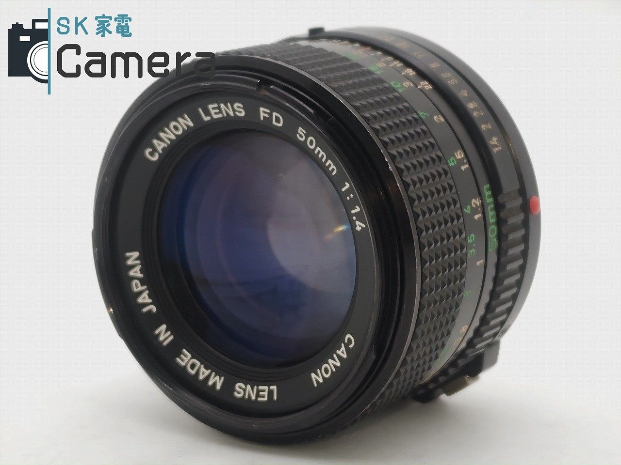Canon NEW FD 50mm F1.4 キャノン キャップ付き 【楽天市場