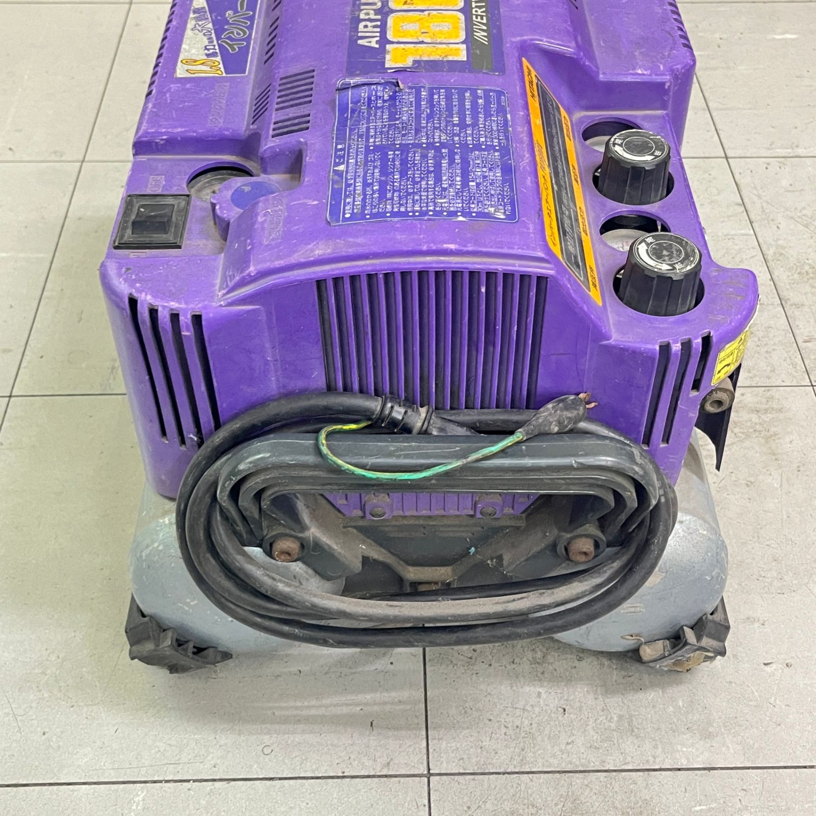 日立 HITACHI 軽搬型ベビコン PA1800V コンプレッサー エアパンチ 常圧 インバーター エアコンプレッサー 日立 HITACHI 軽搬型ベビコン PA1800V コンプレッサー エアパンチ 常圧