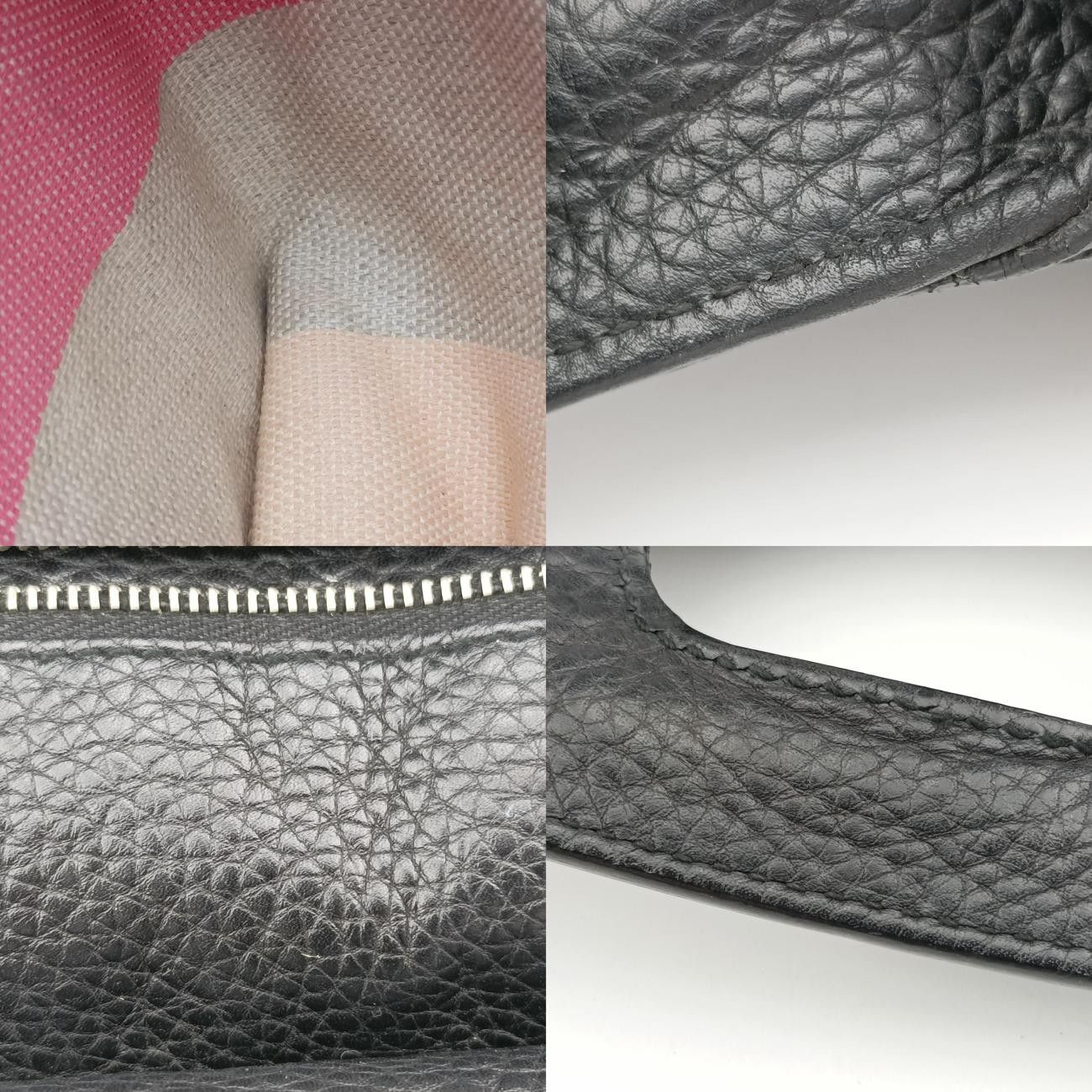 グッチGucciバンブーデイリーブラックレザー370830E017556106