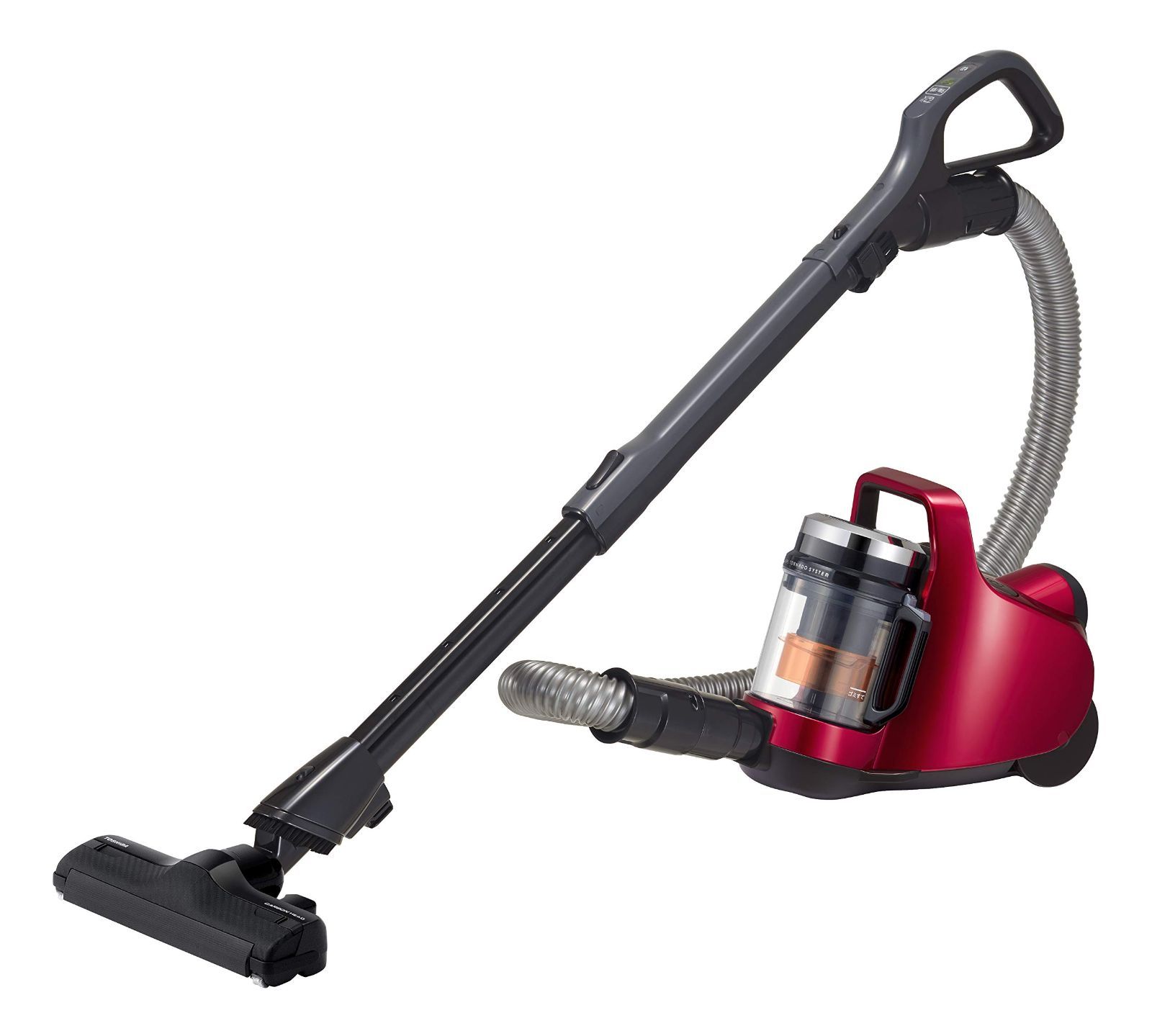 新着商品 トルネオミニ 軽量コンパクト コード式 VC-C7-R キャニスター型クリーナー サイクロン グランレッド 掃除機 東芝