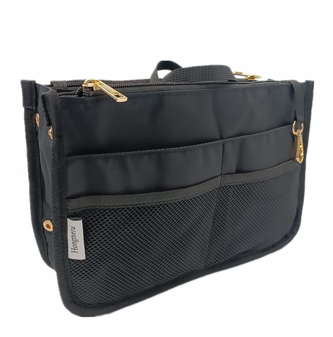 【数量限定】インバック バッグ バッグ レディース メンズ bag 金属製ハードウェア 自立 軽量 ナイロン in バッグインバッグ バッグインバッグ 仕切り 11ポケット bag トートバッグ用 バックインバック バックインバック 小さめ organizer