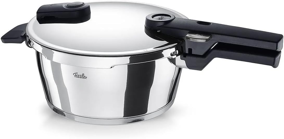 圧力鍋 ビタクイック 3.5L ガス Fissler IH 対応 2～3人向 pressure cooker フィスラー 2段階圧力設定 ドイツ製 ステンレス製 600-410-03-000