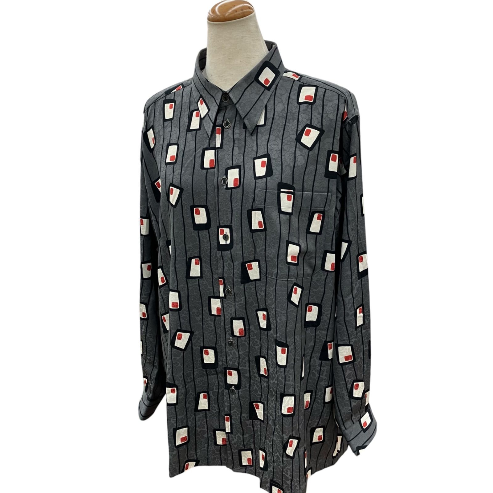 希少好配色 90s USA製 ファイブブラザー チェック ネルシャツ ベージュ