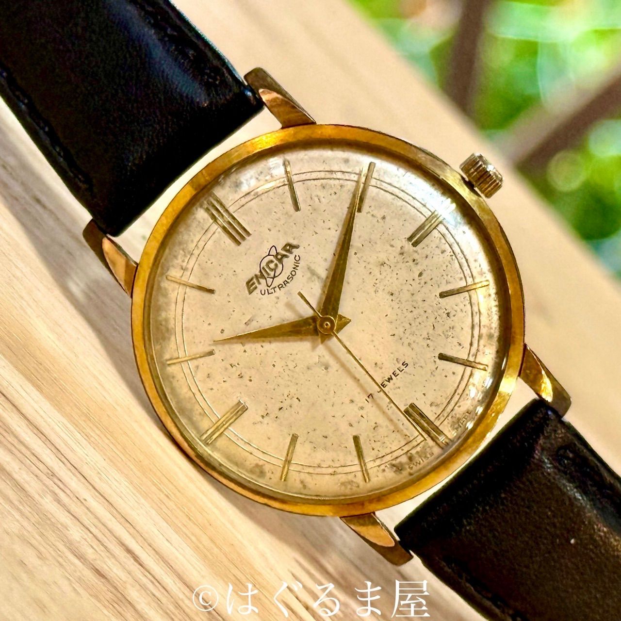 1960年製造 エニカ ウルトラソニック 手巻き メンズウォッチ OH済
