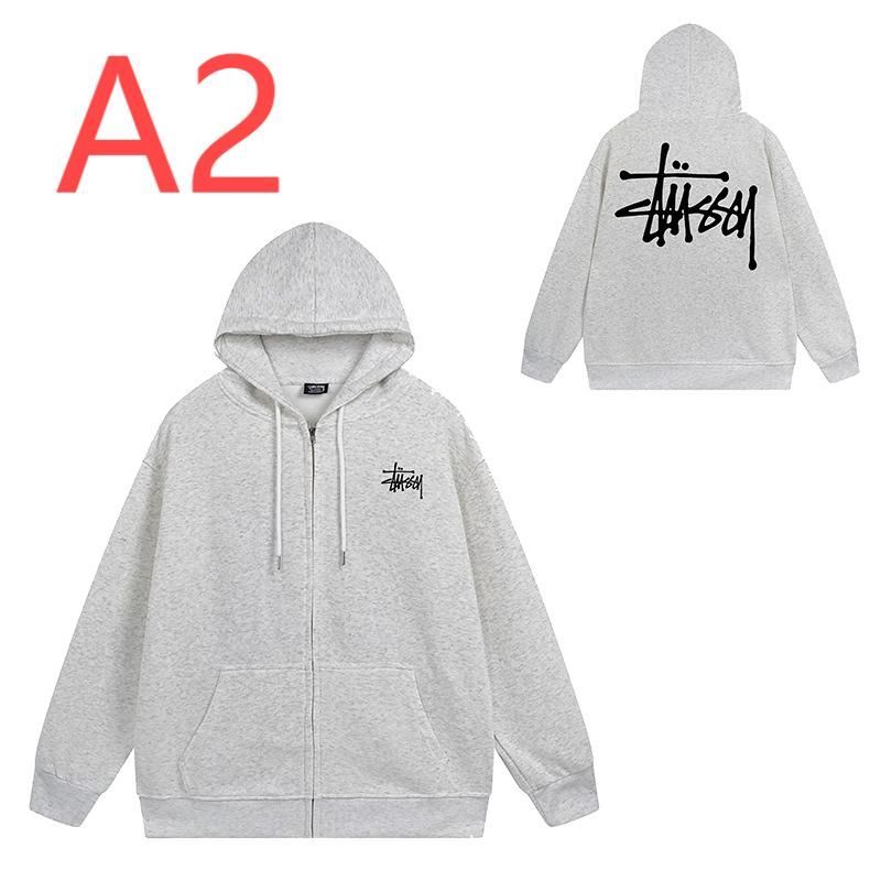 STUSSY ステューシー ベーシック ジップパーカー BASIC STUSSY   S M L XL  6色