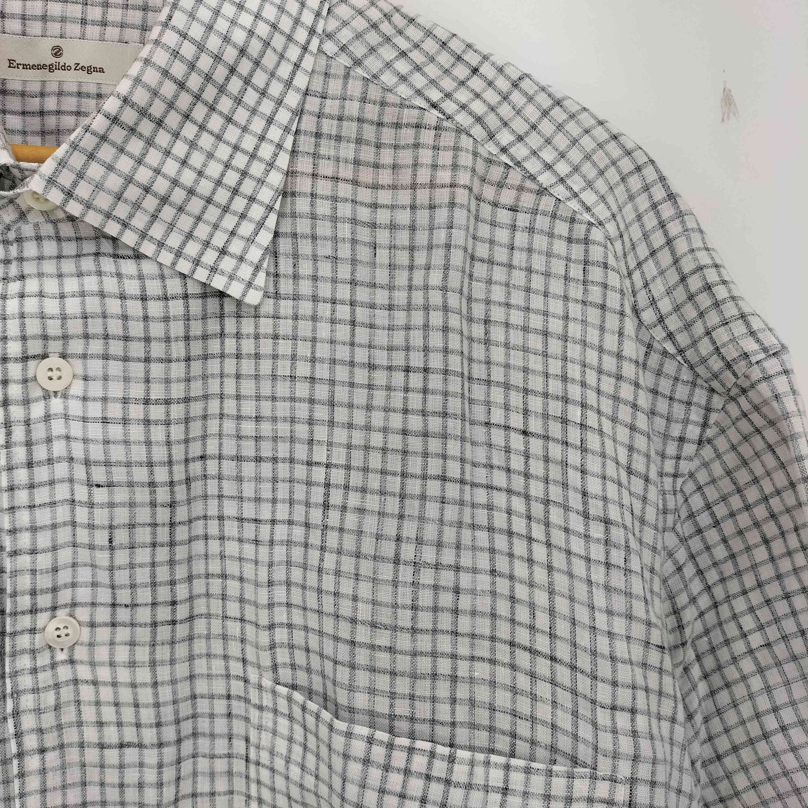 エルメネジルドゼニア Ermenegildo Zegna レギュラーカラー 半袖