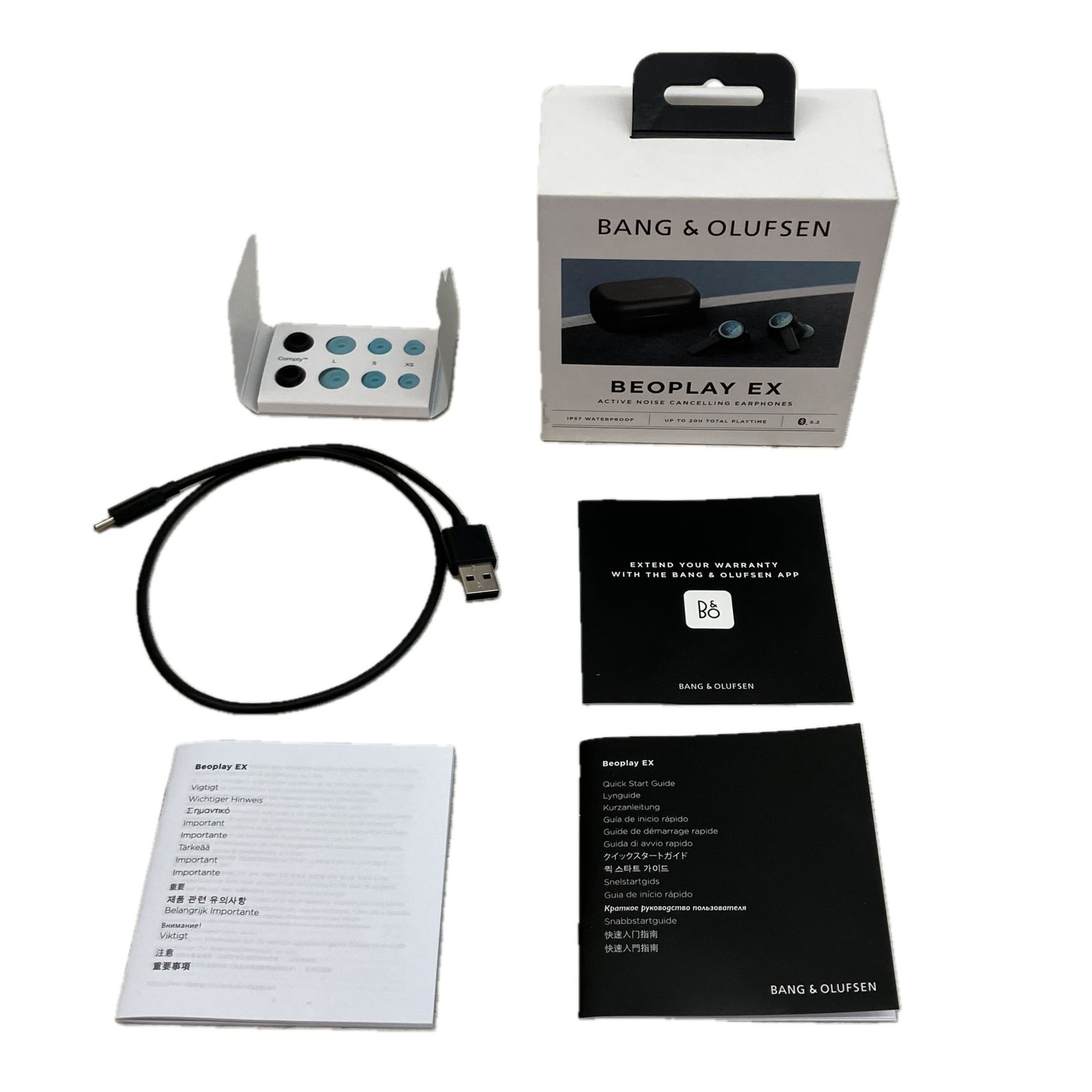 Bang - Olufsen Beoplay EX Anthracite Oxygen ワイヤレスイヤホン バングアンドオルフセン C10534733