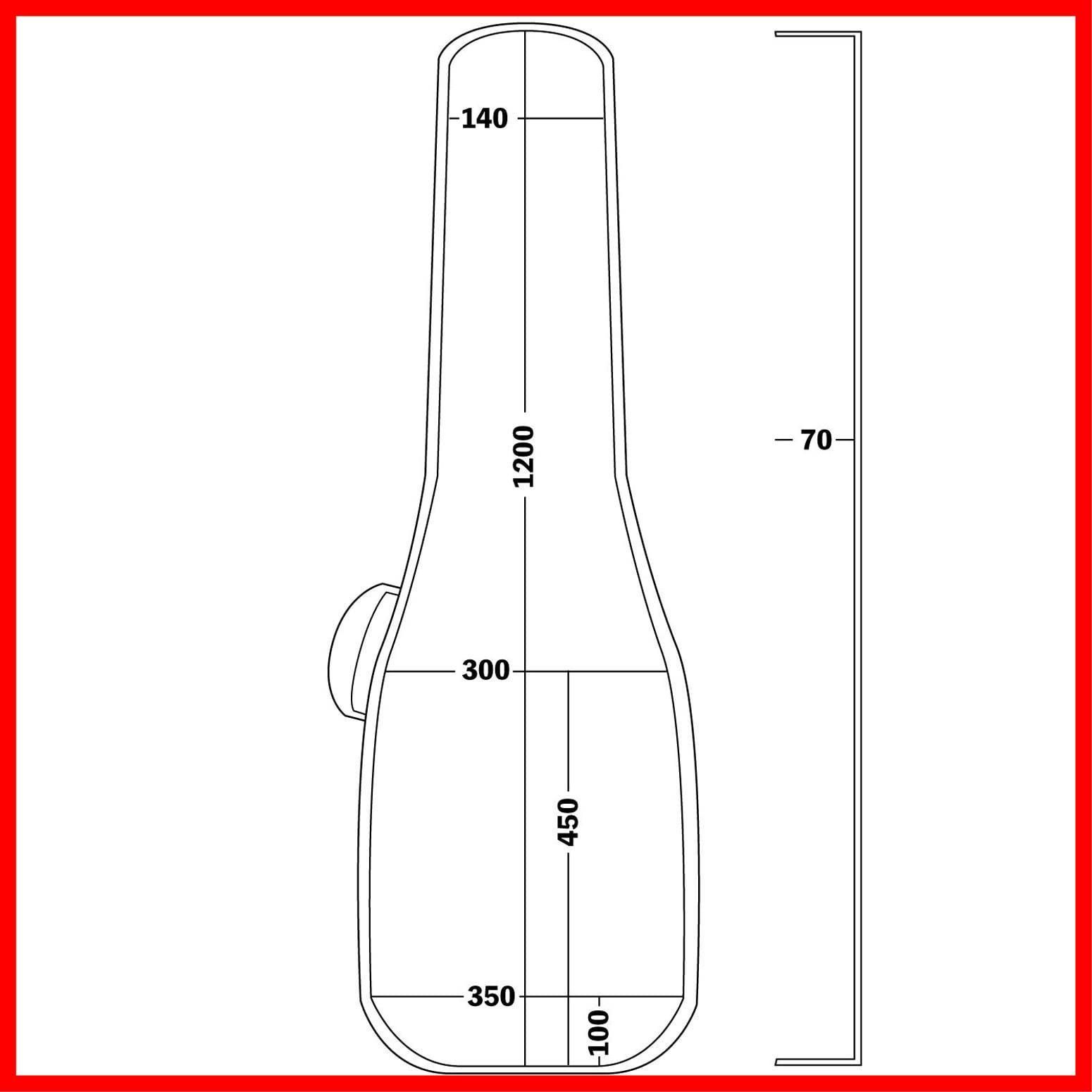 数量限定】ブラック GVB-30B リュックタイプ 20mm厚クッション ギグ