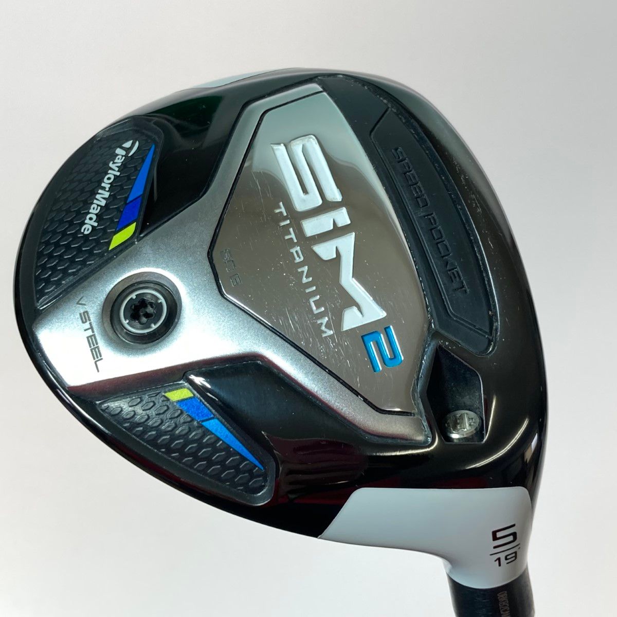 ゴルフ ◎◎TaylorMade テーラーメイド TITANIUM チタニウム 5FW 19