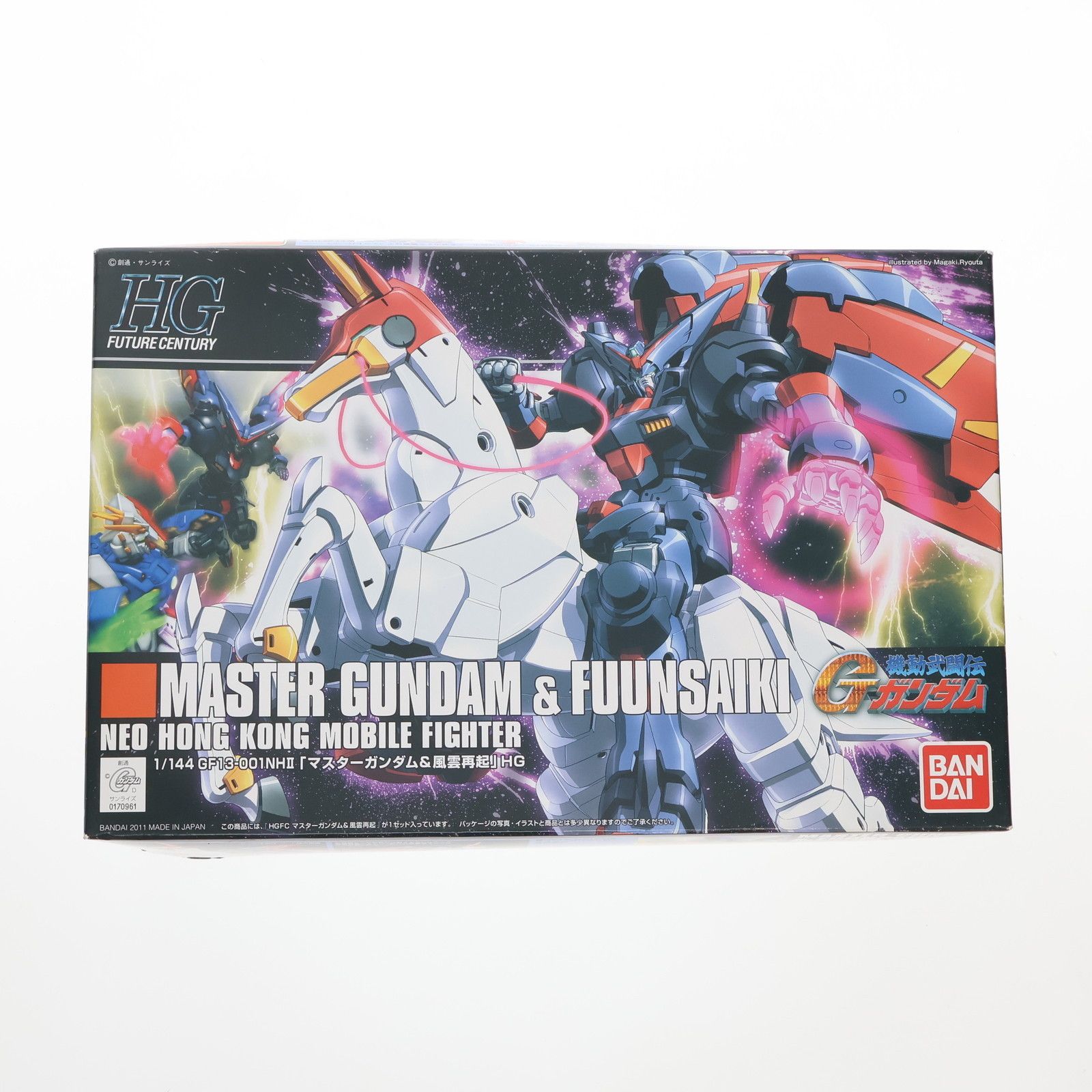 HGFC 1/144 マスターガンダムu0026風雲再起 機動武闘伝Gガンダム プラモデル(0170961) バンダイ