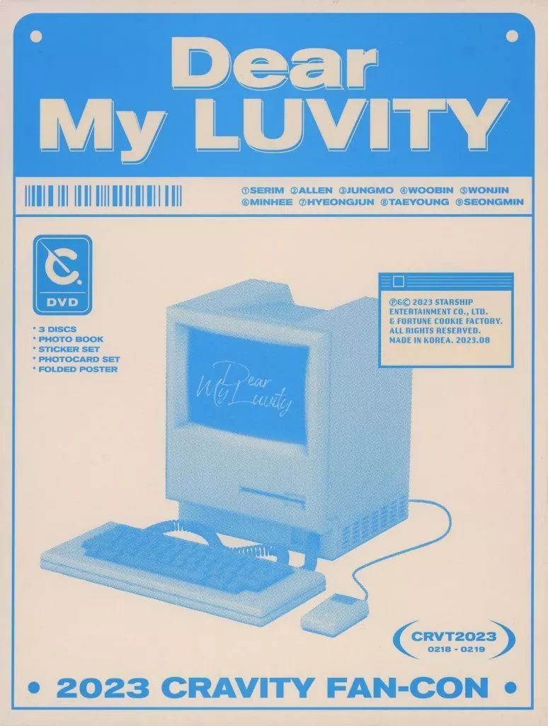 中古】輸入洋楽DVD CRAVITY / CRAVITY FAN-CON Dear My LUVITY