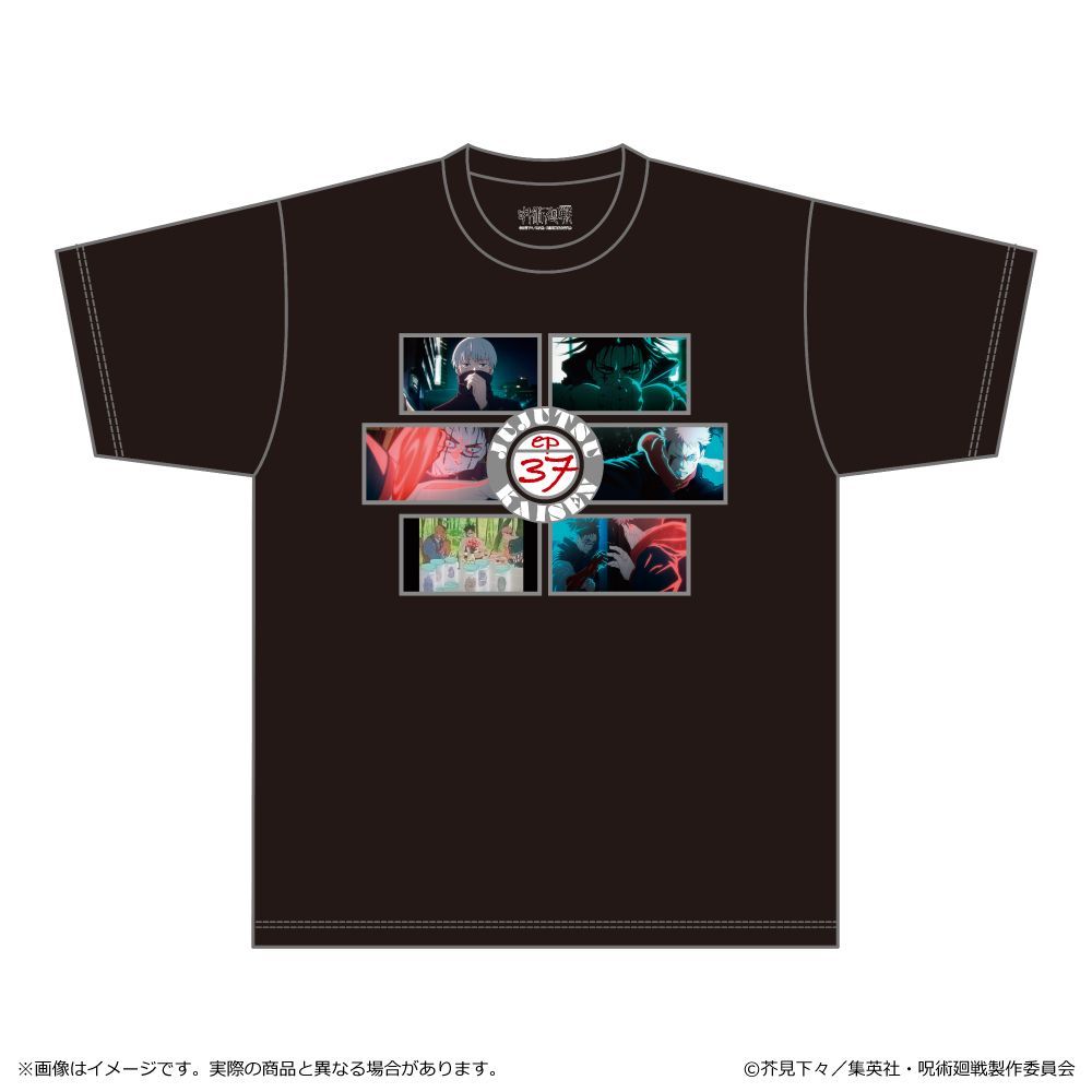 【新品・公式】呪術廻戦 2期 渋谷事変 エピソードTシャツ ep37 公式グッズ colleize コレイズ