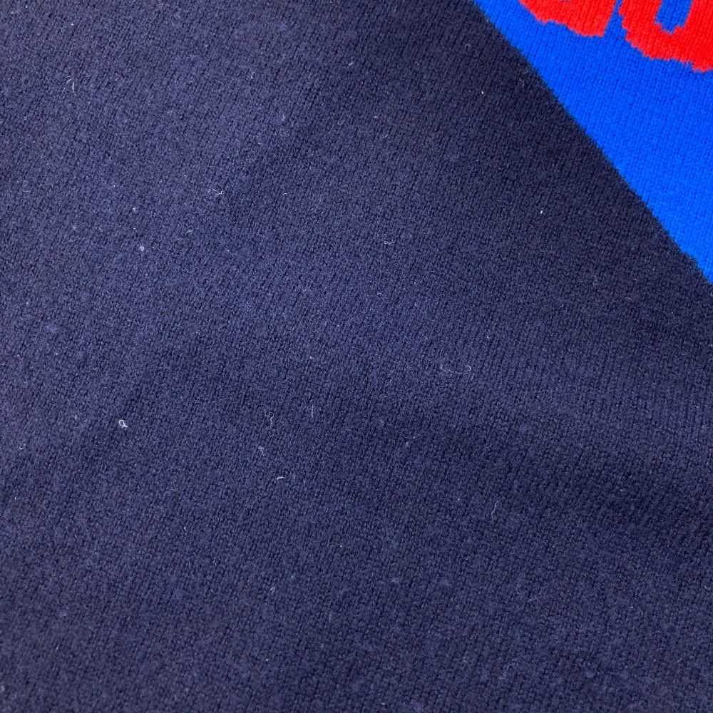 サイズ：M ROUGH&amp;SWELL ラフアンドスウェル  ニットセーター  ネイビー系 [240101467895] ゴルフウェア メンズ ストスト サイズ：M ROUGH&SWELL ラフアンドスウェル ニットセーター