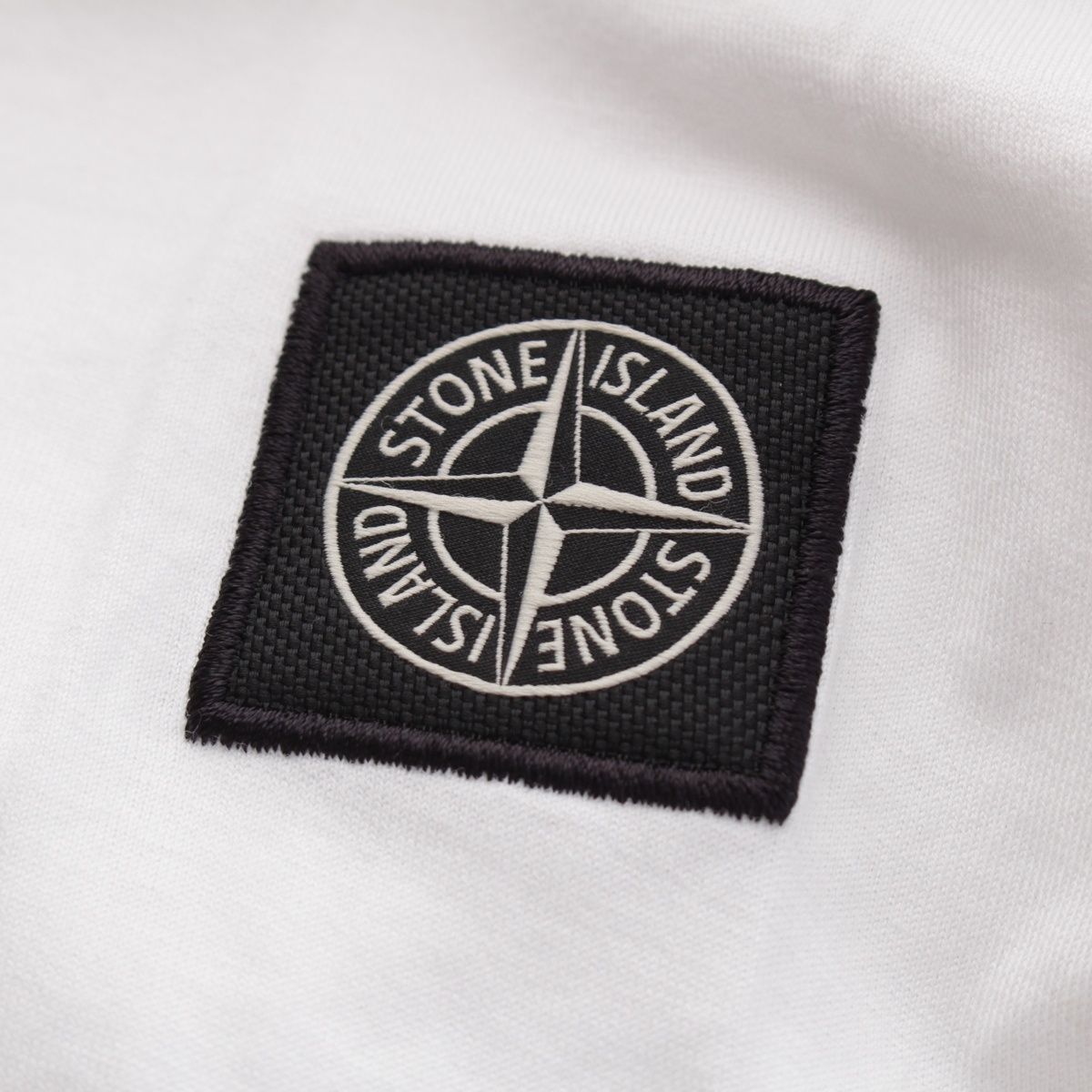 ストーンアイランド コットン ロゴ 半袖Tシャツ カットソー