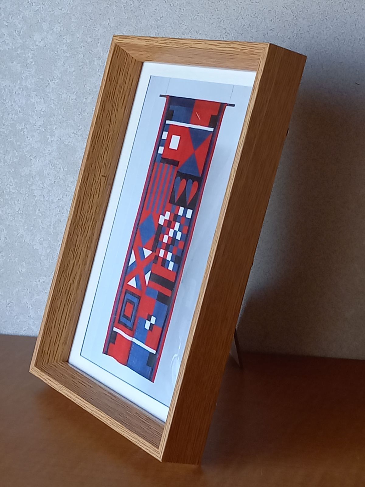 信号Ⅱ」柚木沙弥郎さんの大型ポストカードの額装品 - メルカリ