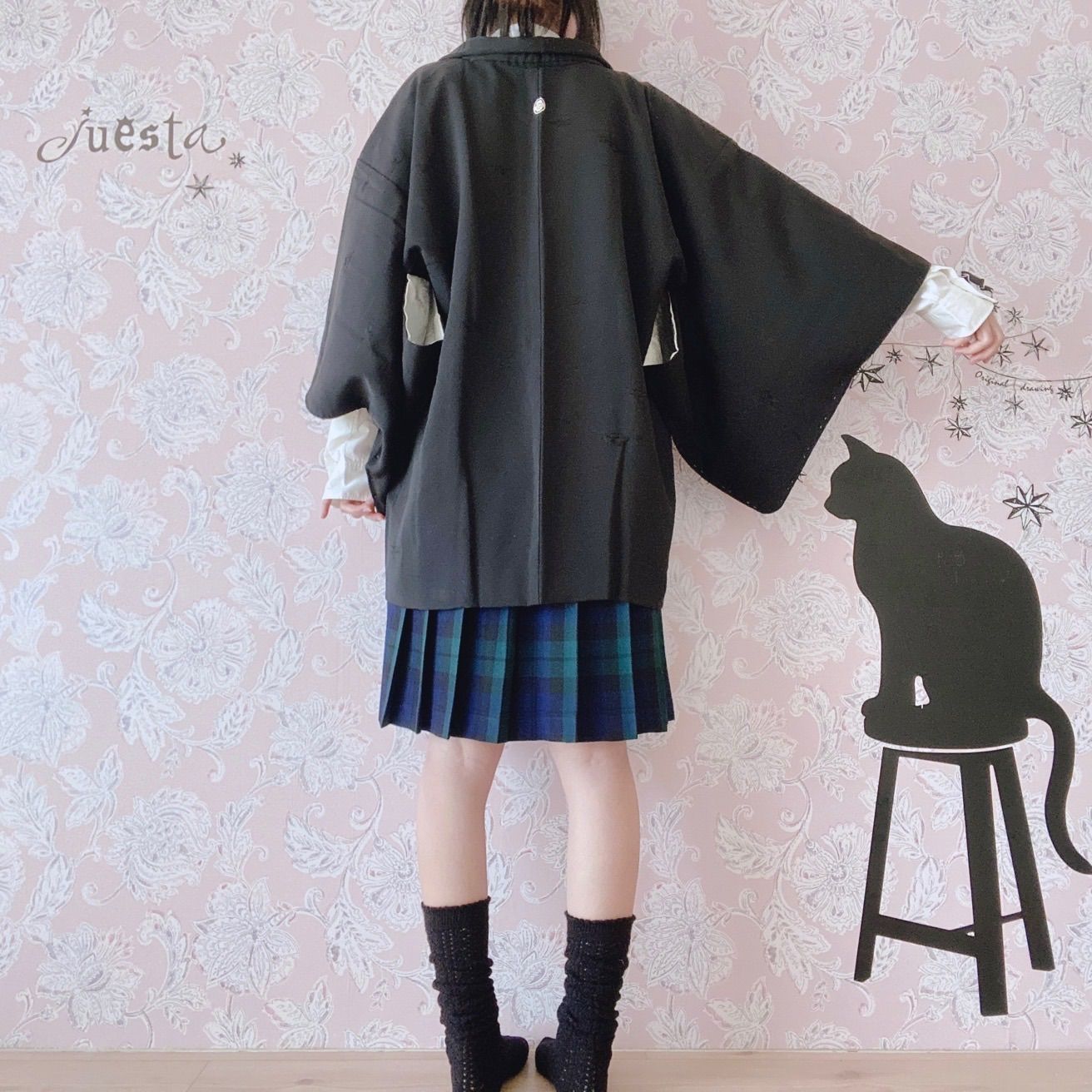 レトロ古着 和洋折衷コーデセット ピンク系 5点セット - メルカリ