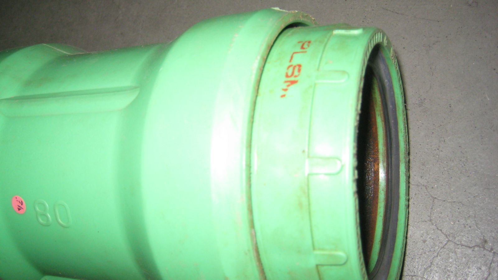 また、全国送料無料! PLSM継手 S 80 本体 キズやサビあり