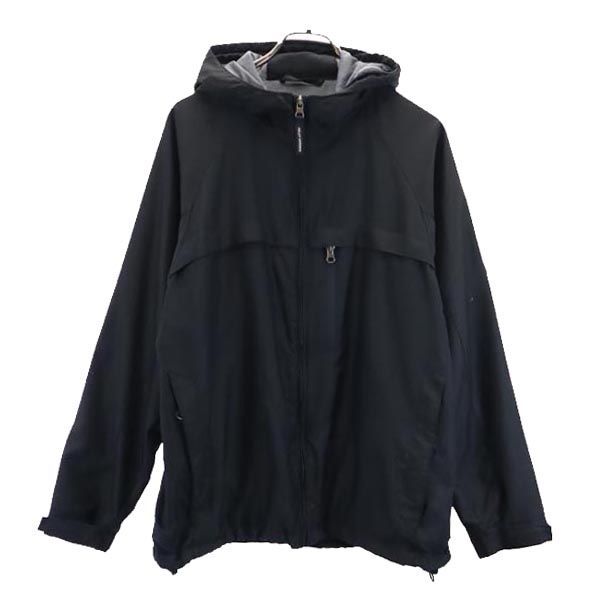 ヘリーハンセン ナイロン マウンテンパーカー M ブラック HELLY HANSEN メンズ 古着 【231217】