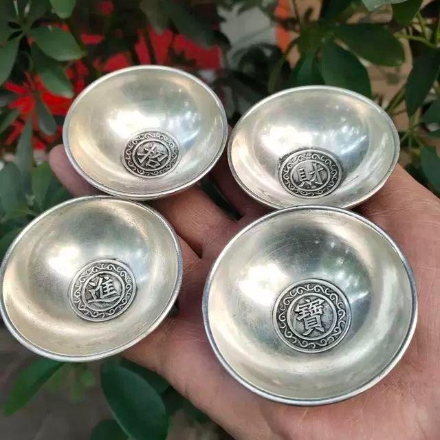 おしどり茶碗 銅器 稀少品 茶道具 重厚 極細工 工芸品 美術品 置物 仏事 おしどり茶碗 銅器 稀少品 茶道具 重厚 極細工 工芸品 美術品