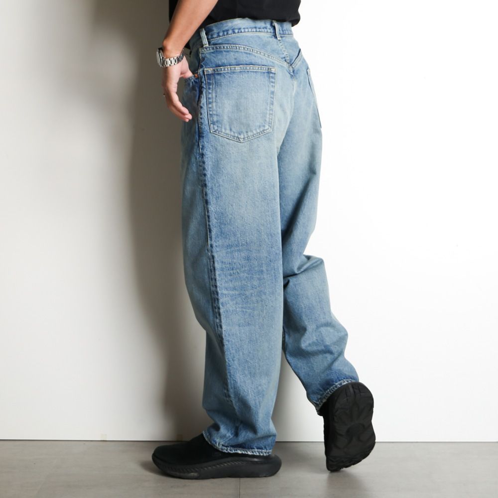 marka オーガニックコットン コクーン フィット デニムサイズ3 marka - ORGANIC COTTON 12oz DENIM COCOON FIT JEANS