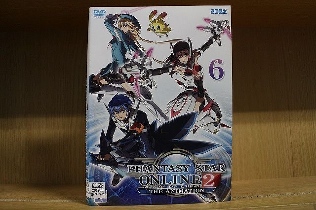 DVD ファンタシースターオンライン2 ジ アニメーション 全6巻 ※ケース 