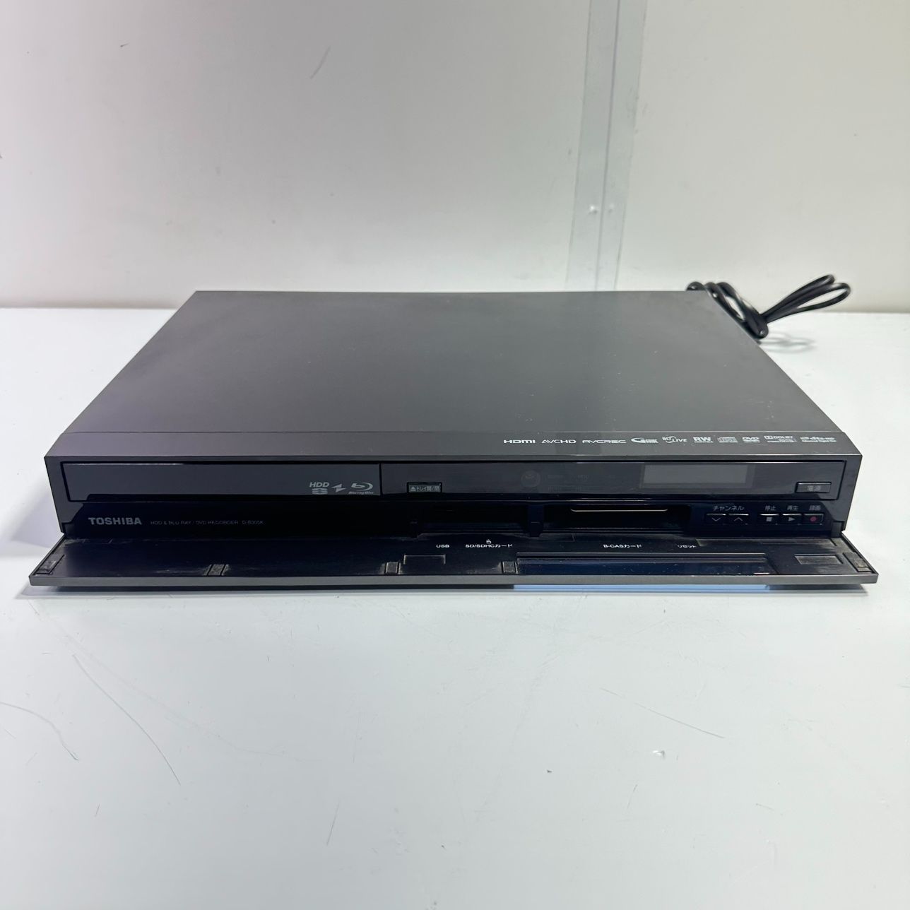 動作品】TOSHIBAR/東芝 HDD＆ブルーレイディスクレコーダー D