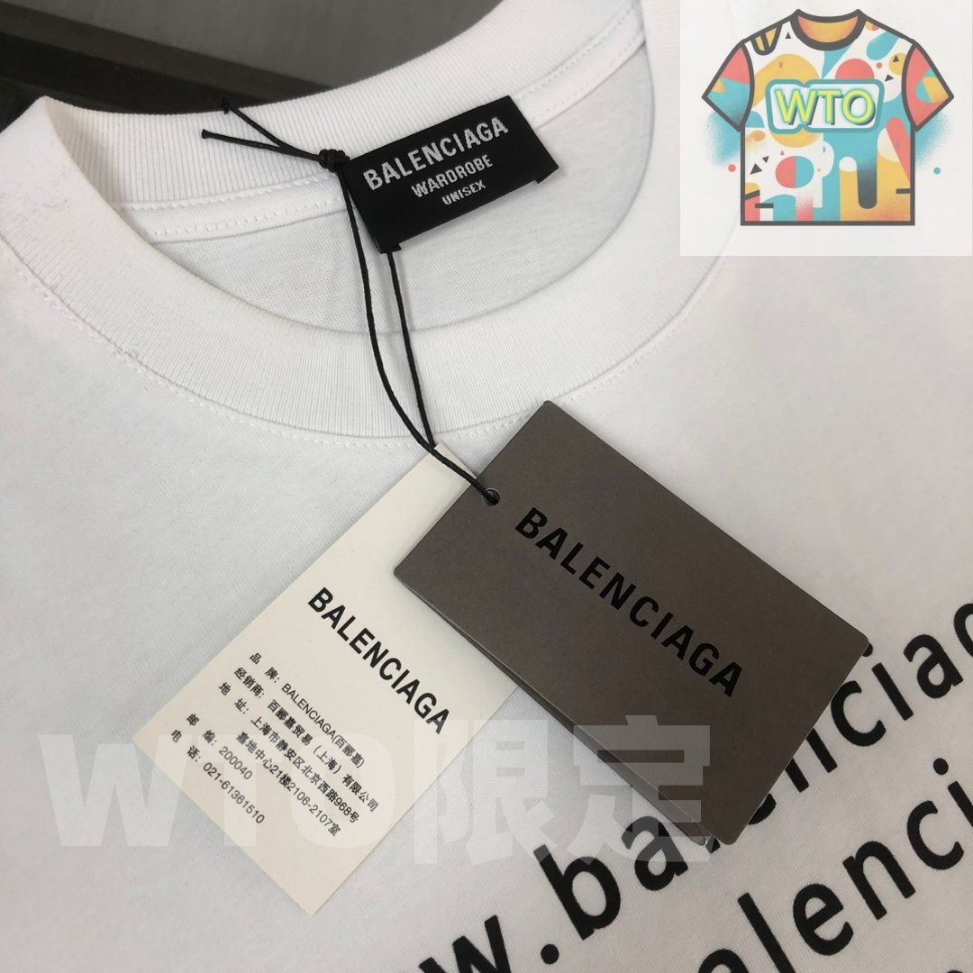 本日限定特価】BALENCIAGA クルーネックTシャツ - 高品質