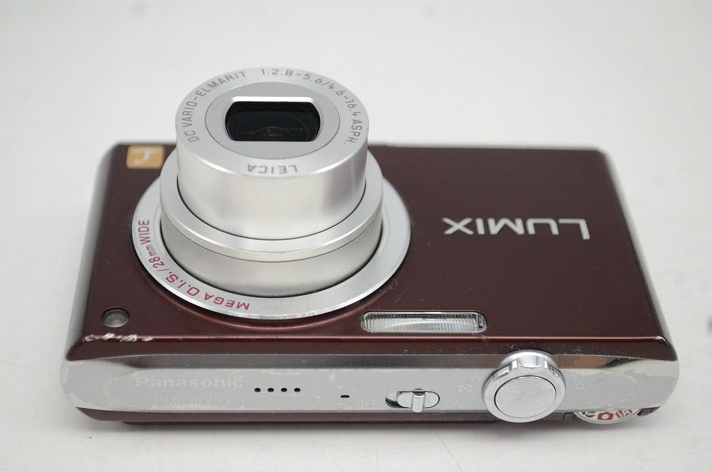 Panasonic LUMIX DMC-FX33 デジタルカメラ ブラウン Panasonic - 良品
