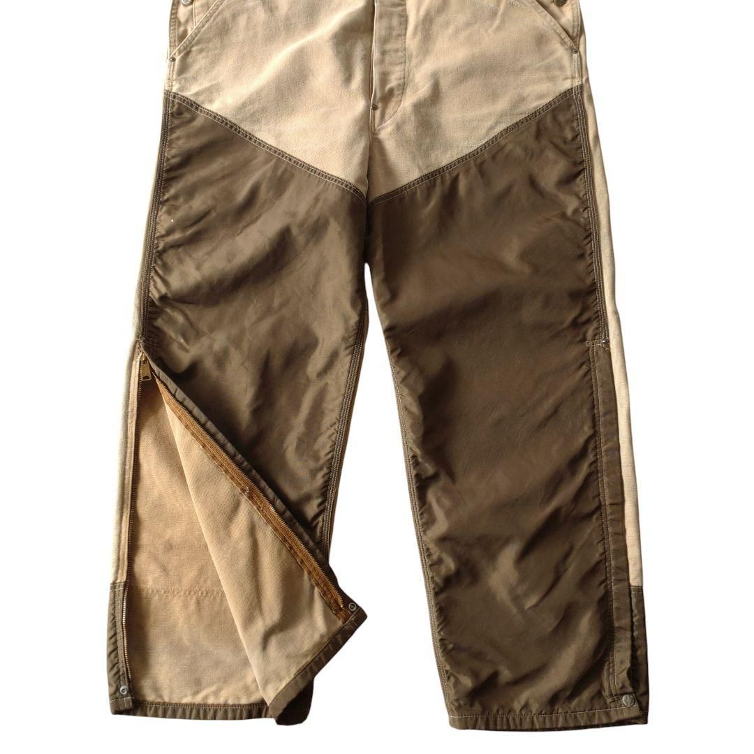 □古着 USA製 Carhartt カーハート オーバーオール ダック地