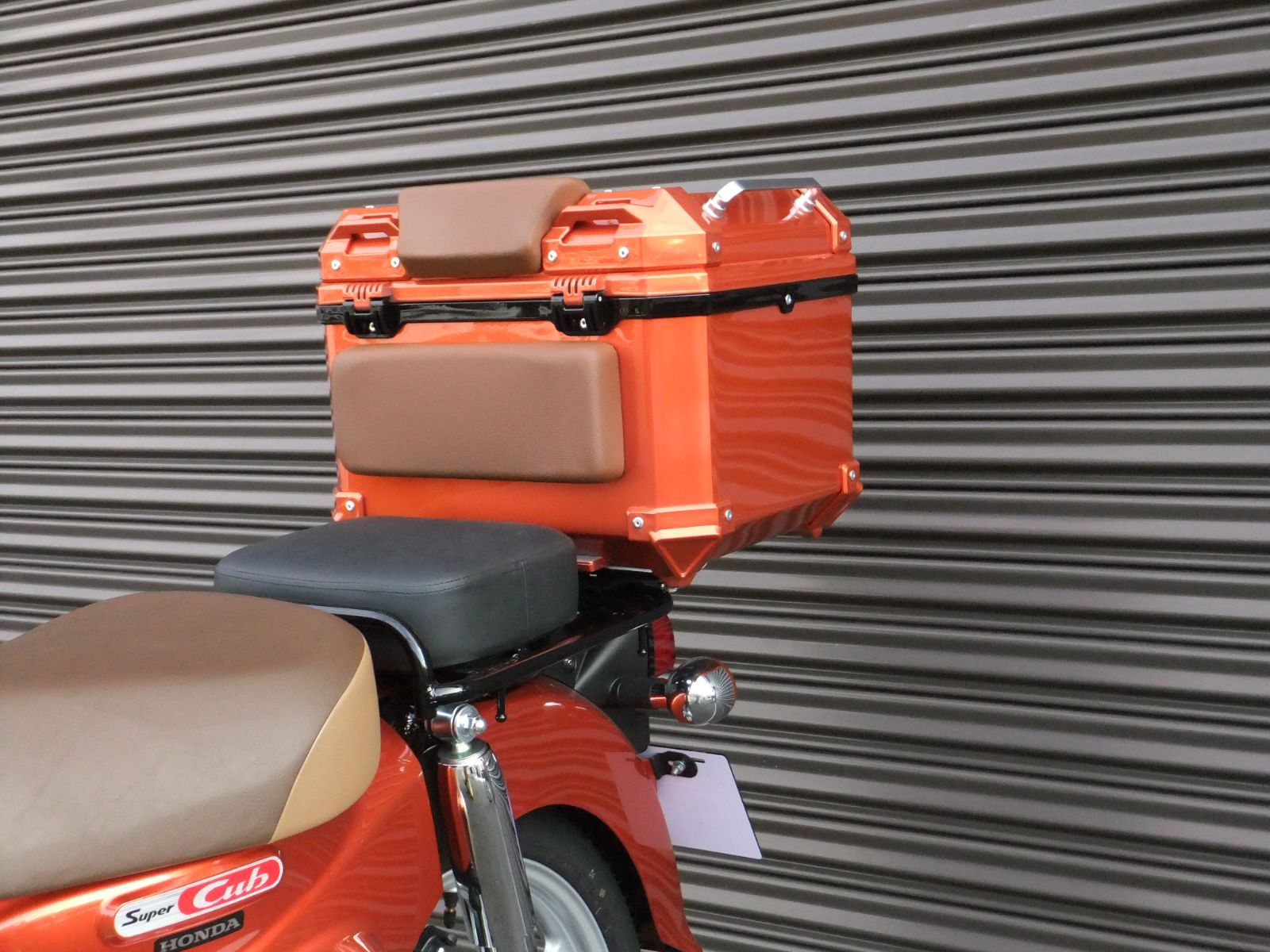 スーパーカブ用リアボックス美品 スーパーカブ バイク リア ボックス バイクボックス カスタム 大容量