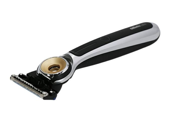 ♥品 ジレット Gillette Labs ヒーテッドレーザー 髭剃り カミソリ 替え刃2個付