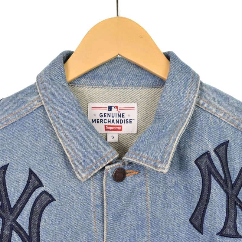 シュプリーム SUPREME MLB 21FW NEW YORK YANKEES DENIM TRUCKER