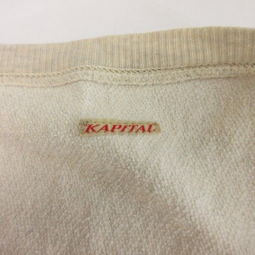 【初期】キャピタル スウェット カーディガン ジャケット 1 ★ KAPITAL 中古・古着通販】KAPITAL (キャピタル) DENIM MOTOCROSS BORN