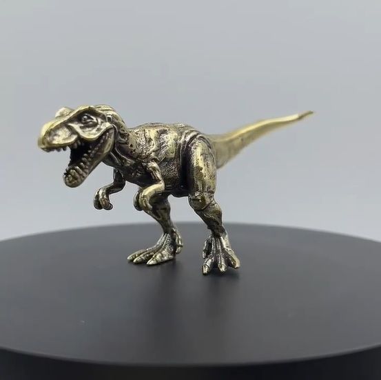 入荷！【負けられない戦い】ティラノサウルス① 真鍮 置物 インテリア