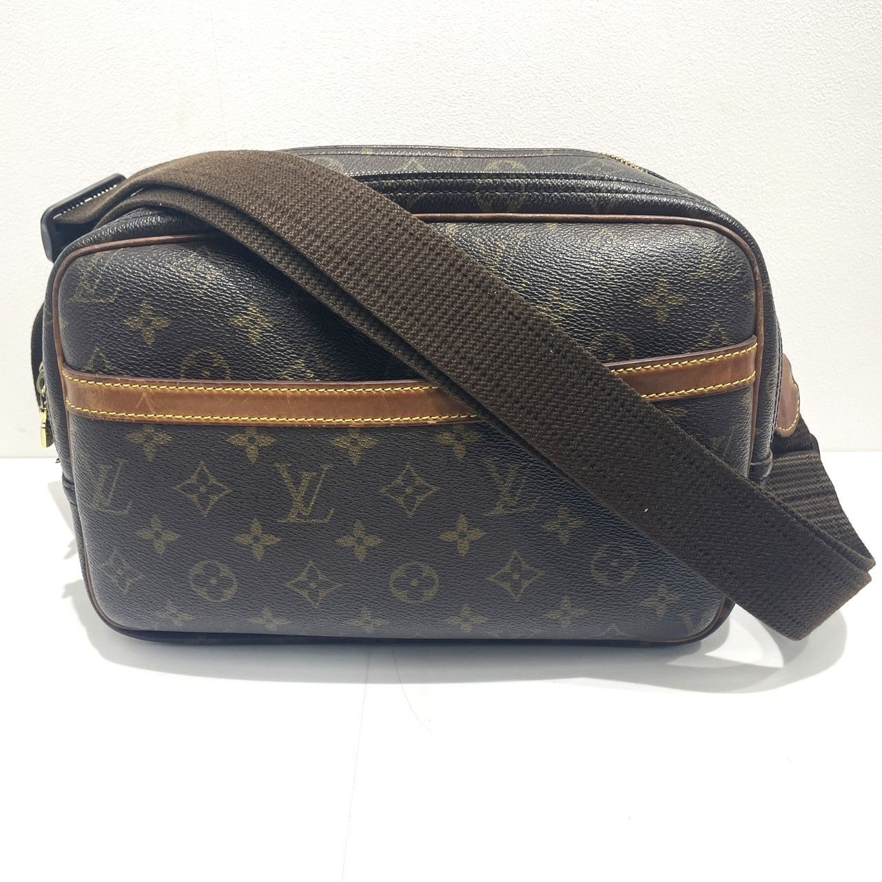 LOUIS VUITTON ルイヴィトン モノグラム リポーターPM M45254  