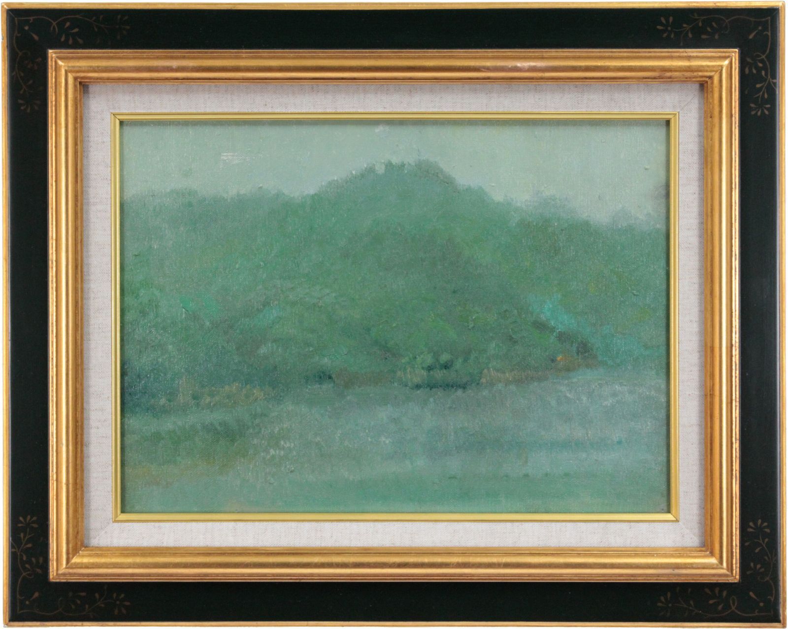 蛯子真理央 「夜のセーヌ」 油絵・油彩画 絵画 - 北海道画廊
