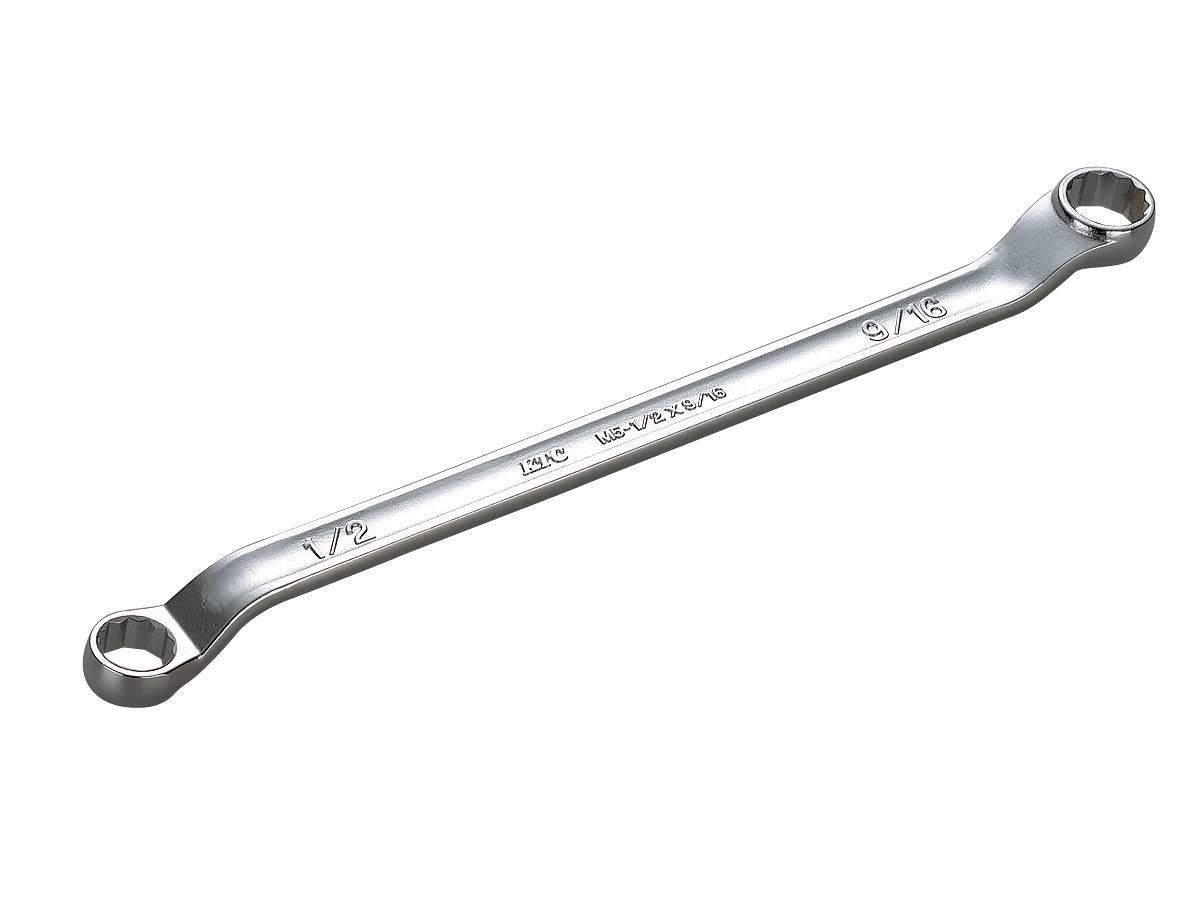 京都機械工具(KTC) 45度×6度ロングめがねレンチ 15/16×1インチ M51516X1