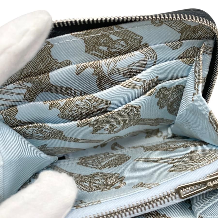 エルメス アザップ シルクイン コンパクト ブルーブリュム HERMES