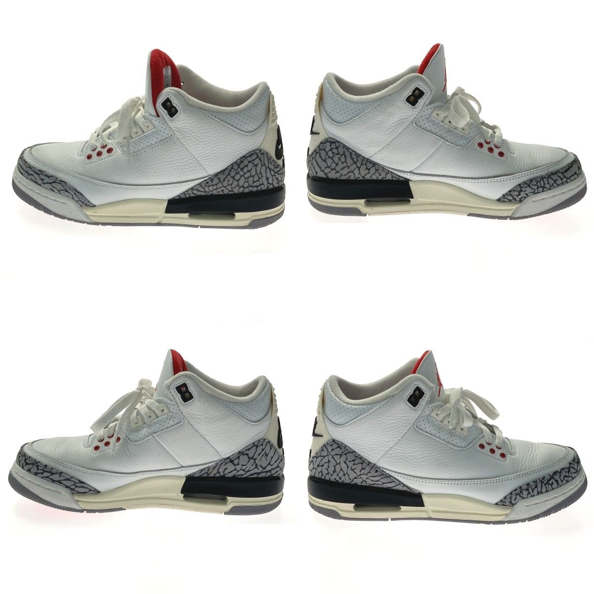 NIKE ナイキ AIR JORDAN 3 RETRO GS スニーカー SIZE 24.5cm DM0967 100 レディース 箱付き - メルカリ