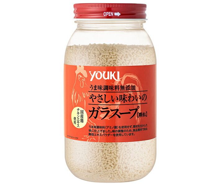 ユウキ食品 やさしい味わいのガラスープ 400gペットボトル×12本入× 2ケース ｜ 調味料 スープ 素 だし 出汁