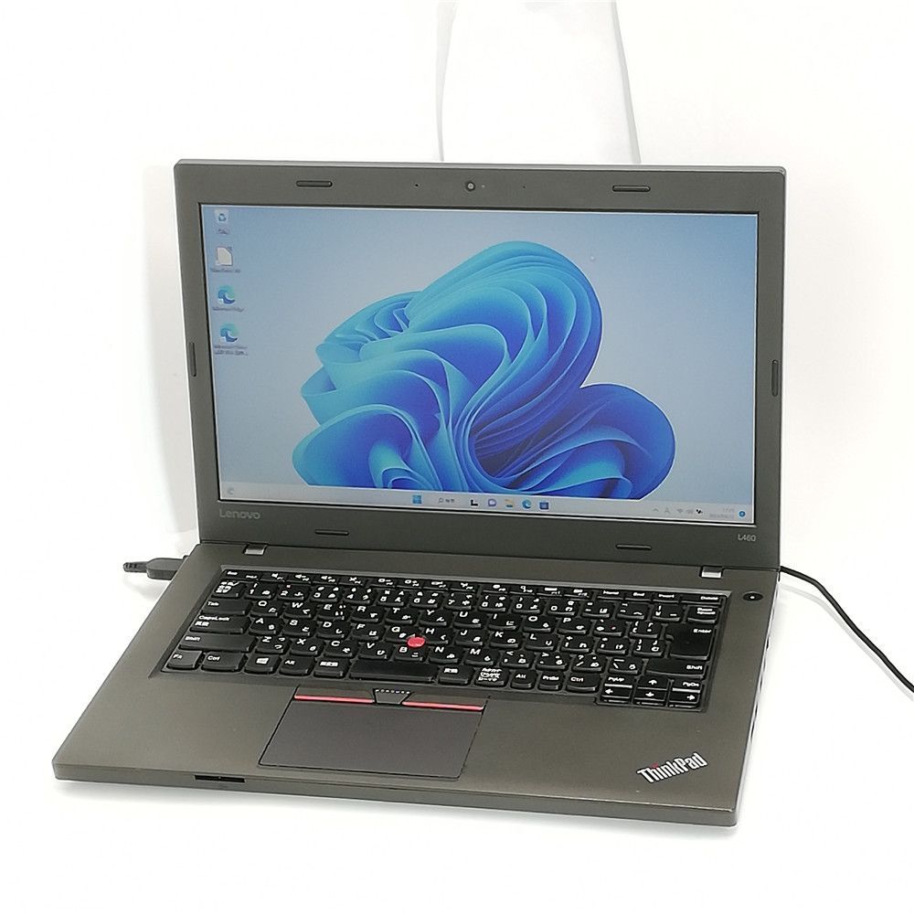 送料無料 保証付 高速SSD 14型 ノートパソコン Lenovo L460 中古良品 第6世代 Core i5 8GB 無線 Wi-Fi Bluetooth カメラ Windows11 Office