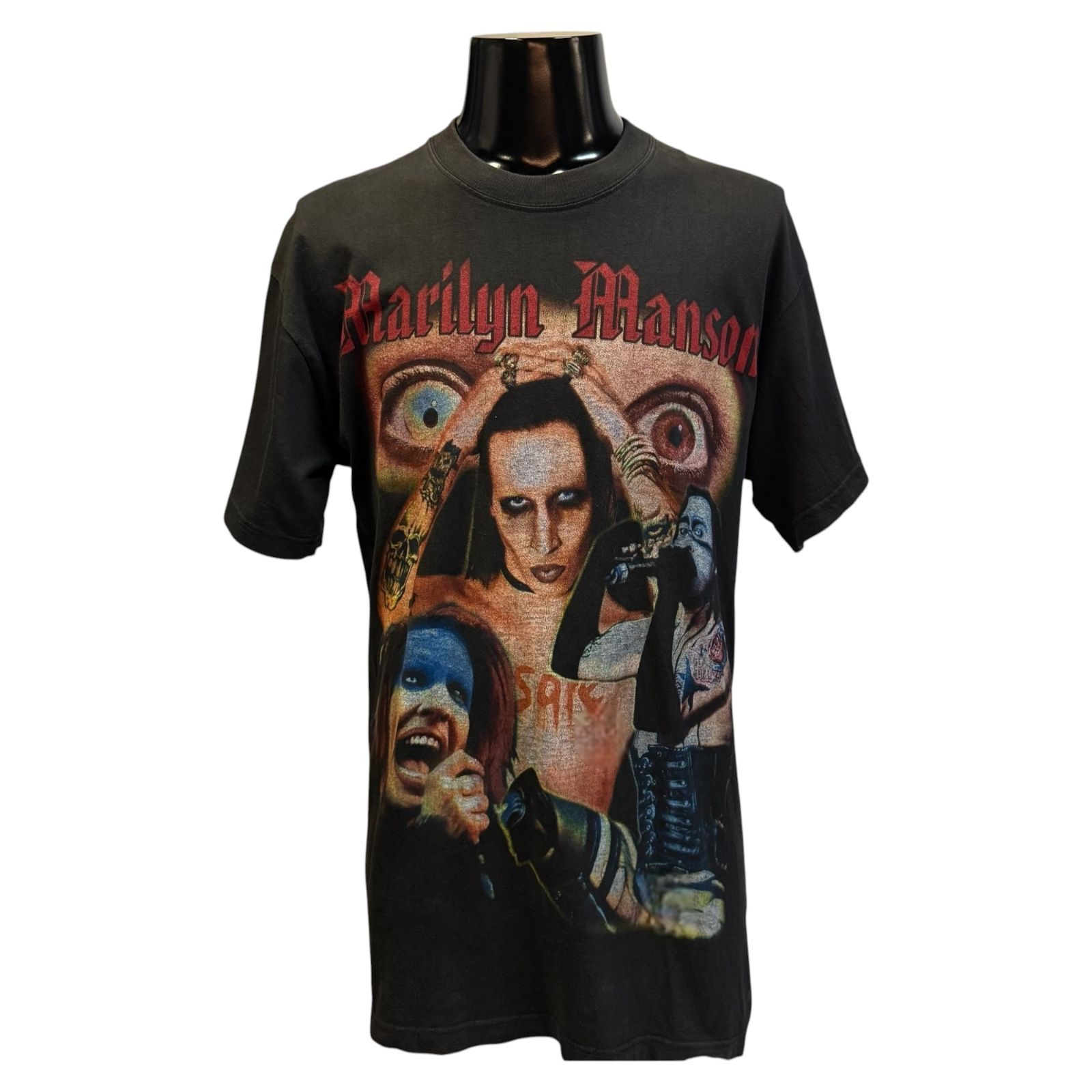 MARILYN MANSON マリリン・マンソン Tシャツ ヴィンテージ加工 マリリンマンソンmarilynmansonヴィンテージ加工Tシャツ2727