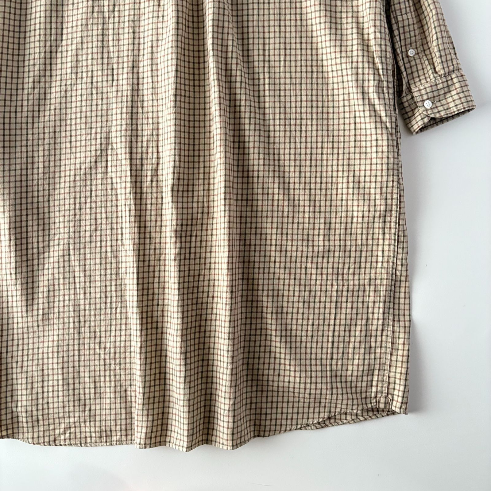 ルーズシャツドレス シャツワンピース