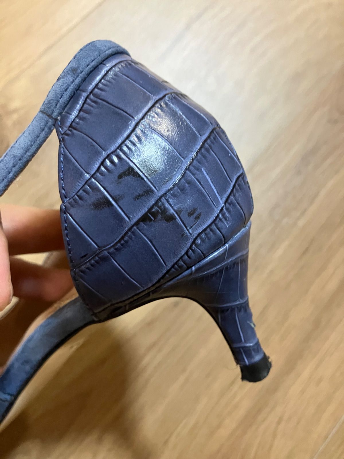 コールハーン　新品リボンパンプス　サイズ6ハーフ　ヒール7.5センチ コールハーン 新品リボンパンプス サイズ6ハーフ ヒール7.5センチ