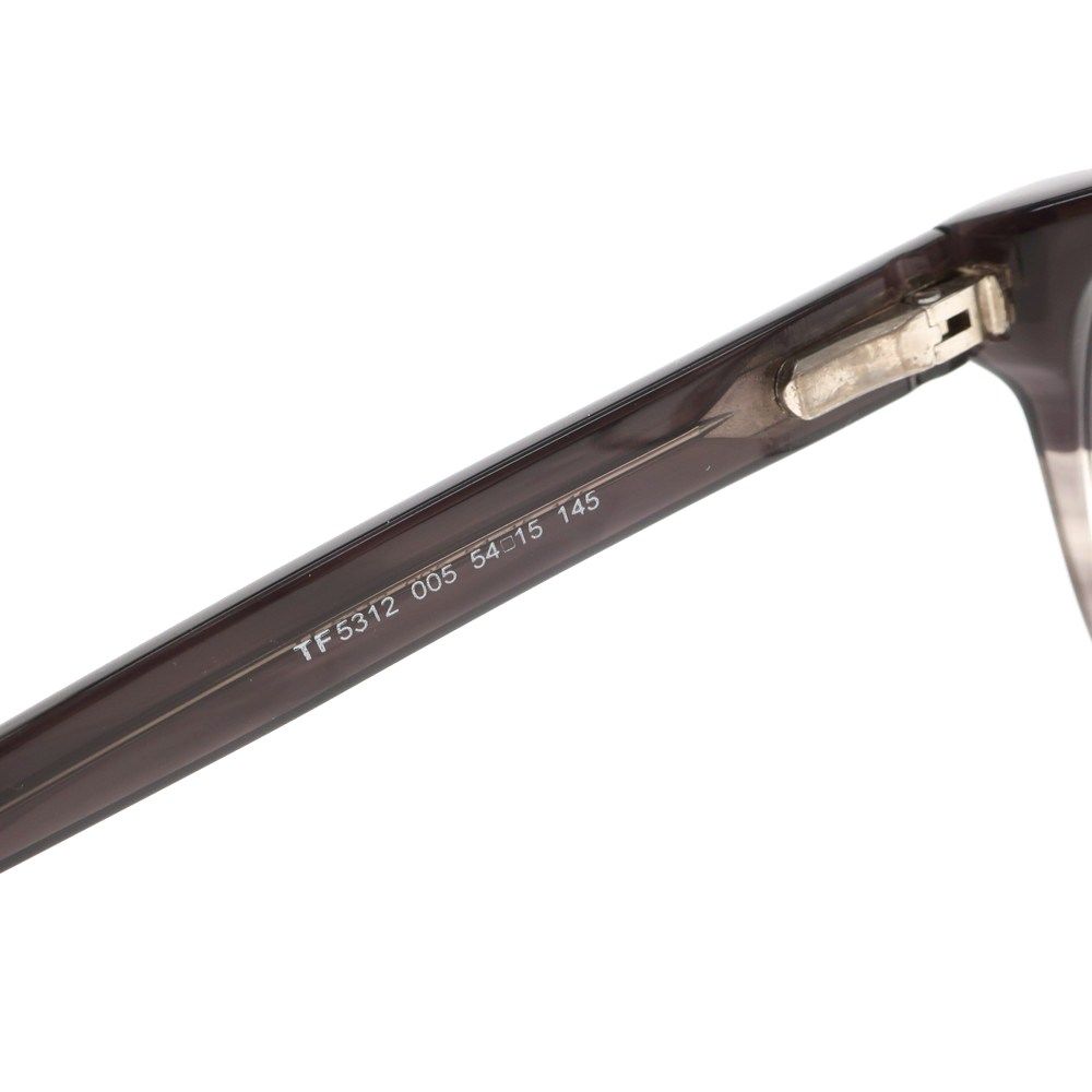 TOM FORD サングラス ブラック 中古】トムフォード TOM FORD TF5312 セルフレーム メガネ ブラック系