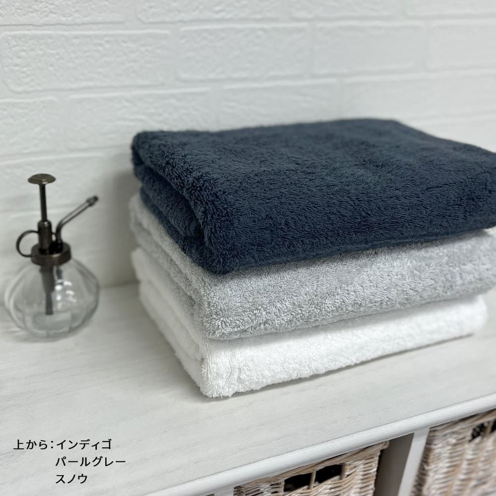 ホテルライク バスタオル 2枚セット 約60×120cm 綿100% 吸水 厚手 毛羽落ちが少ない ふんわり手触り 新品 未使用 まとめ売り