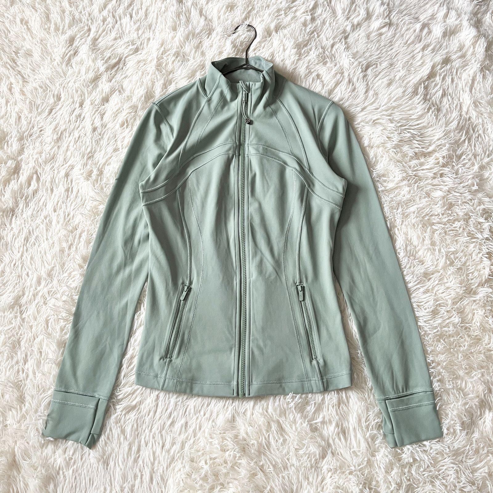 lululemon ルルレモン Define Jacket ディファインジャケット ジップアップ サイズ8 グリーン系