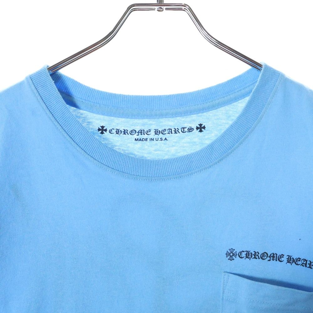 CHROME HEARTS MATTY BOY マッティボーイ　ロンT 新品 クロムハーツ マティーボーイ ブルー Tシャツ - SHENGLI ROAD MARKET